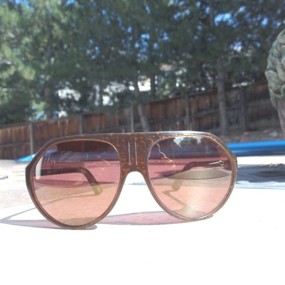 MORMAII UNIQUE AVIATOR SUNGLASSES-TORTIOSE. Vintage - Picture 3 of 10